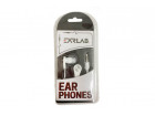 EARPHONES 2ASST BLK / WHITE DOUBLE BLISTER