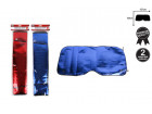 CAR SUNSHADE REFLECTIVE 130X60 CM W SUCTION CAP 3 ASST CLRS