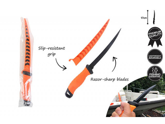 PRO SERIES FILLET KNIFE 7IN WITH SHEATH