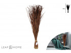 TALL SPLAYED REED GRASS 106CM BROWN