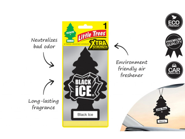 LITTLE TREE EXTRA STRENGTH BLACK ICE